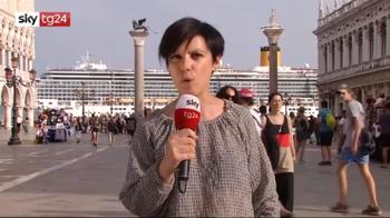 Grandi navi, l'impatto ambientale a Venezia