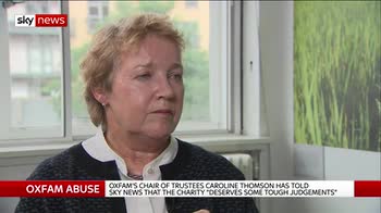 Full interview with Oxfam chair of trustees