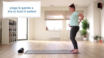Yoga prenatale - Camminata del cammello