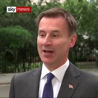 Hunt challenges Boris to 'turn up' for media