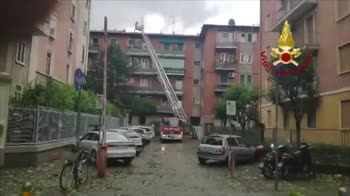 Maltempo, grandine e danni a Bologna e Modena