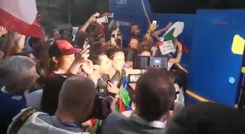 Video Italia accoglienza tifose