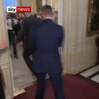 Johnson inside Downing Street as PM