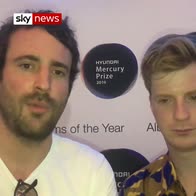 Foals nominated third time for Mercury Prize