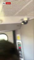 Passengers stranded on train for hours