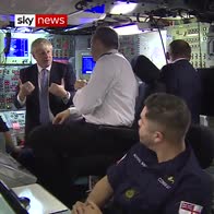PM Boris Johnson inspects nuclear submarine