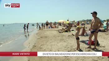 Rimini, divieto di balneazione per escherichia coli
