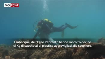 ERROR! VIDEO, plastica sui fondali del Mar Egeo