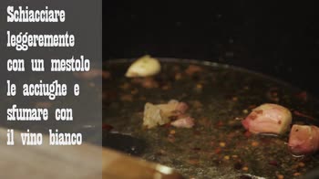 Giorgione orto e cucina – Cavolo nero con le acciughe