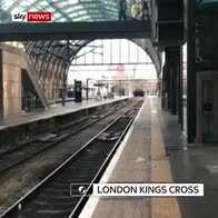 Power cuts leave London platforms deserted