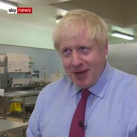 Johnson and Corbyn's differing views on migrants