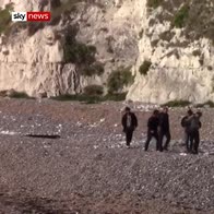 'Migrants' spotted landing on Kent beach