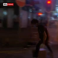 Violent protests return to Hong Kong
