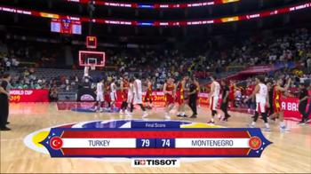 Mondiali Basket: Turchia-Montenegro 79-74