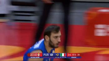 Mondiali Basket: Italia-Porto Rico 94-89 OT