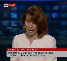 2001: Moment 911 broke on Sky News