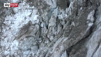 ERROR! Video immagini aeree ghiacciaio Val Ferret