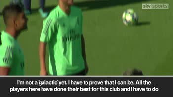 Hazard: I'm not a Galactico yet