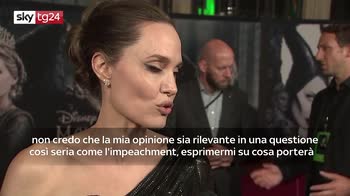 Impeachment Trump? Jolie: ''contano i fatti e le leggi di questo Paese''