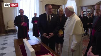 ERROR! Pompeo incontra il Papa, si ipotizza la visita di Trump in Vaticano