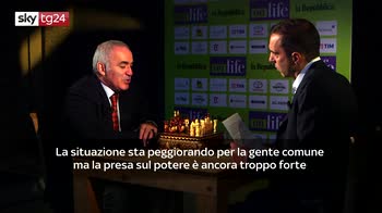 ERROR! Kasparov a Sky Tg24: il Mondo deve fermare Putin