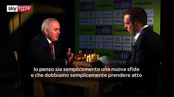 ERROR! Kasparov a Sky Tg24: non dobbiamo temere i robot