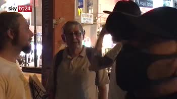Hong Kong, Jovanotti si imbatte nei manifestanti