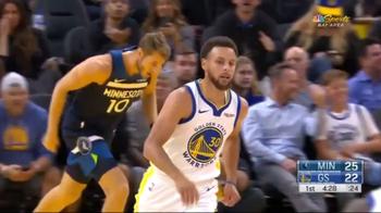 NBA, 40 punti di Steph Curry vs. Minnesota
