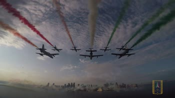 Linate Air Show, il video delle Frecce Tricolori