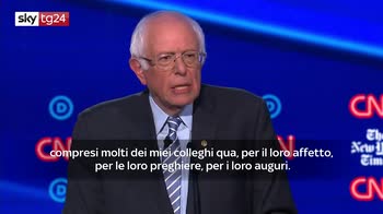 USA 2020, Bernie Sanders torna dopo attacco di cuore