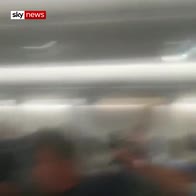 Royal plane aborts landing due to storm
