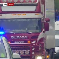 Watch: Lorry removed by police