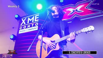 X Factor Weekly 3: il primo concerto di Lorenzo Rinaldi