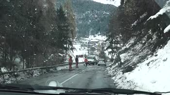 VIDEO. Neve e disagi nella Val Gardena e a Castelrotto