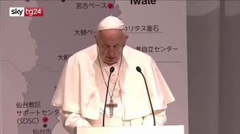 Papa in Giappone, prossima guerra sarà per l'acqua