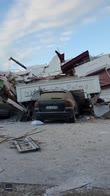 Terremoto Albania, il video dell'hotel crollato