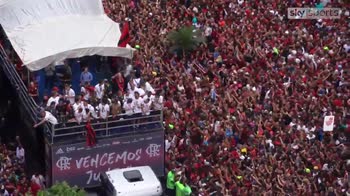 Flamengo parade ends in violence