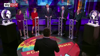 Johnson e Farage sostituiti da statue ghiaccio a dibattito tv