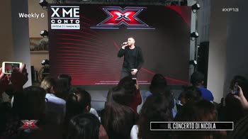 X Factor Weekly 7: il primo concerto di Nicola Cavallaro
