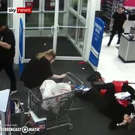 Staff get maced stopping Black Friday shoplifters