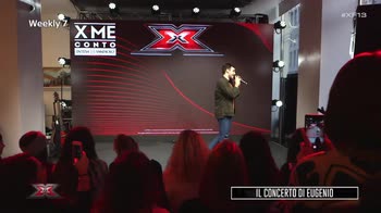 X Factor Weekly 7: il concerto di Eugenio Campagna