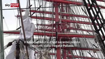 Velieri da record per regata 200 anni scopreta Antardtide