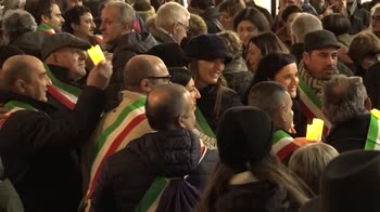 VIDEO Manifestazione a Milano in sostegno di Liliana Segre