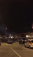 video genoa sampdoria derby fuochi artificio
