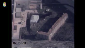Bomba Brindisi, le immagini del drone