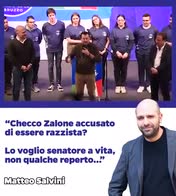 Salvini: "Voglio Checco Zalone senatore a vita"