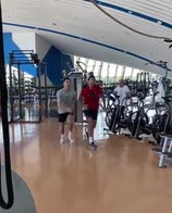 CR7 e Djokovic si allenano insieme nei salti