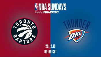 NBA Sundays: Toronto Raptors-Oklahoma City Thunder