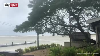Isole Fiji colpite dal ciclone Sarai: 2500 evacuati
