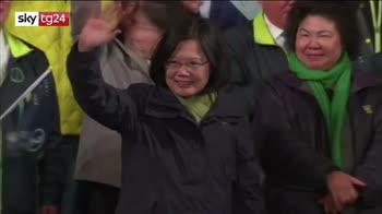 Taiwan al voto, favorita la presidente uscente